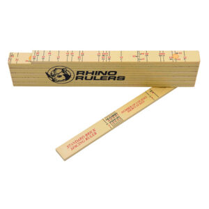 Rhino Folding Ruler - English/Metric